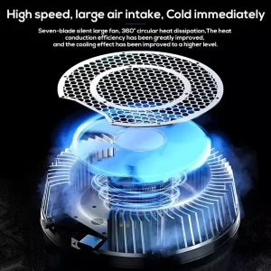 Memo CX05 Hot Sale semiconductor magnetic tablet cooling Fan-6