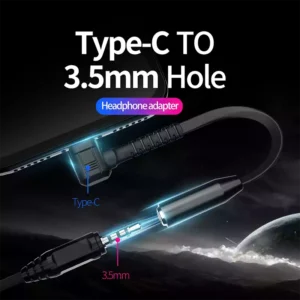 Plextone Earphone Adaptor Type-C to 3.5mm-2