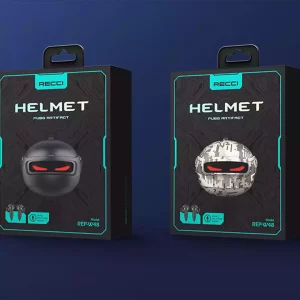 Recci REP-W48 Helmet Appearance TWS earbuds-7